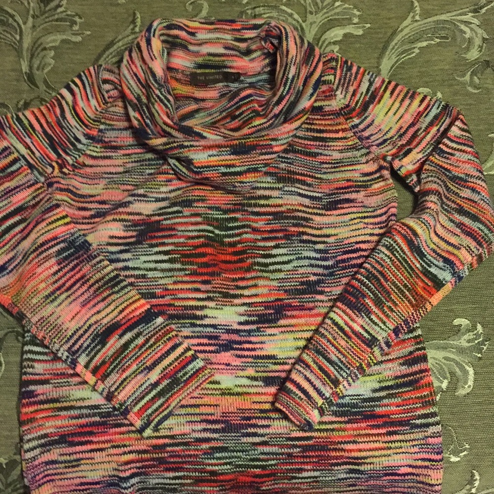 Ladies size small Limited cowlneck sweater